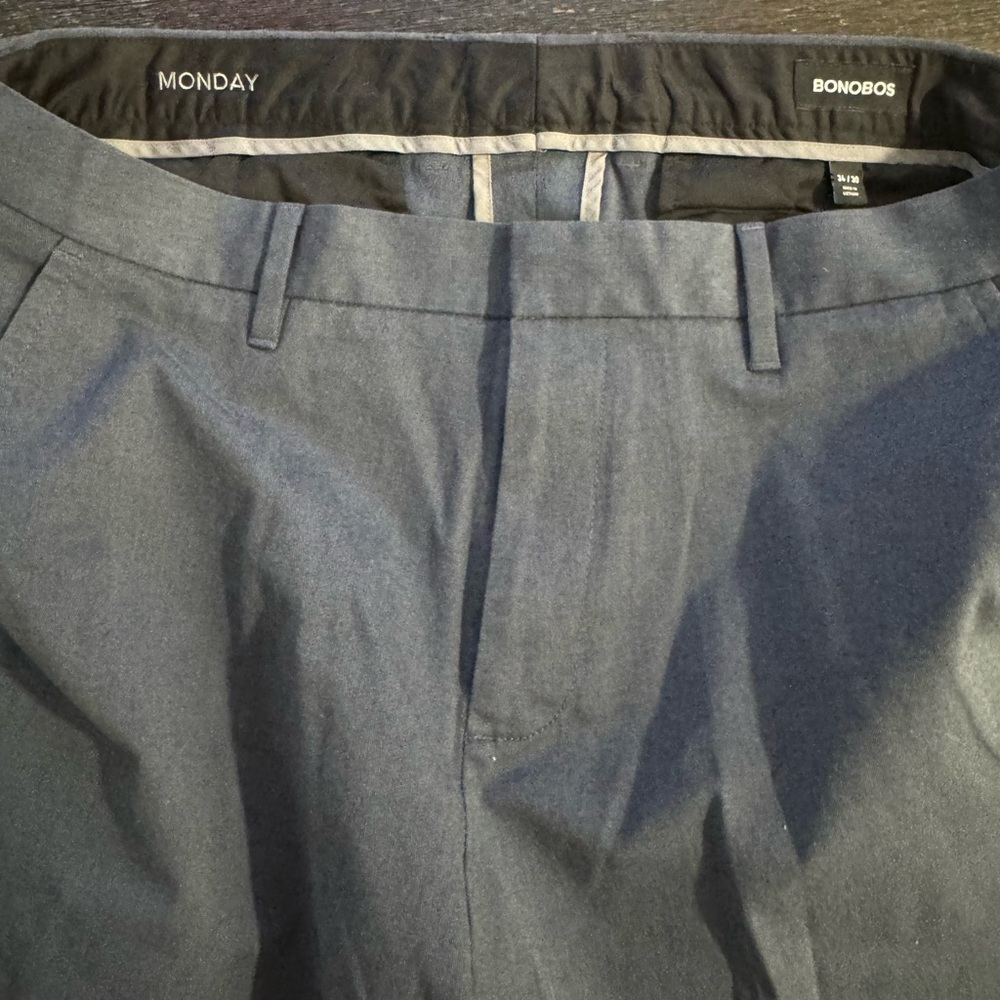 Bonobos Charcoal Trousers Dress Pants. Weekday Warrior. Monday. Barely worn.